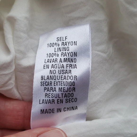 Storia Romper Women Large Cream Multicolor Stars Ruffle Boho Coastal Cowgirl - Picture 7 of 12